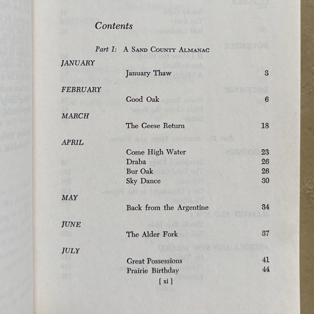 1968 A Sand County Almanac Aldo Leopold Nature Sketches Season Naturalist Gift - Picture 8 of 10